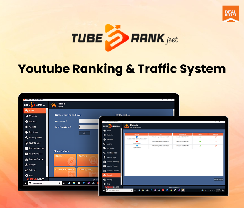 Tuberank Jeet - Optimize & Rank Your Youtube Videos Lifetime Deal