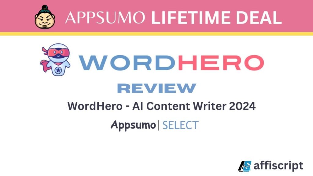 Wordhero - Ai Content Writer Lifetime Deal